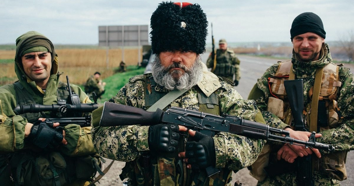 Mercenarios rusos en Ucrania (imagen de referencia 2015) © conucrania.com