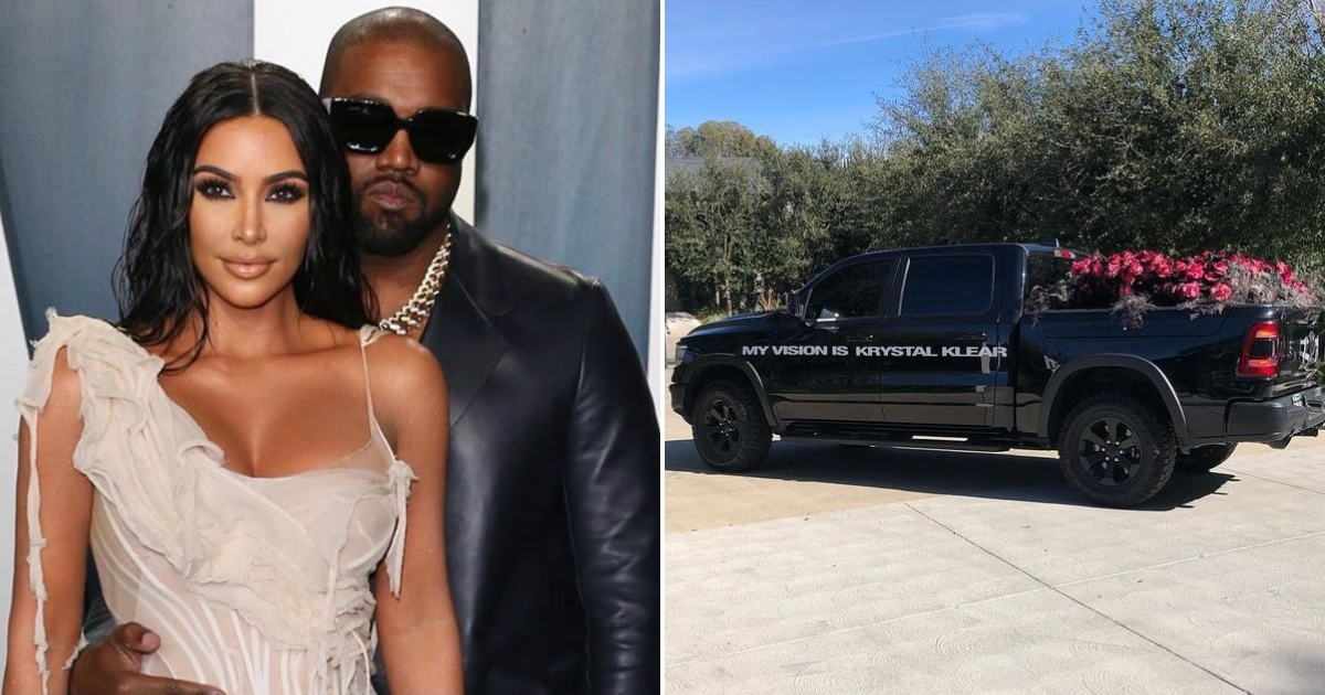 Kim Kardashian y Kanye West © Instagram / Kim Kardashian, Kanye West