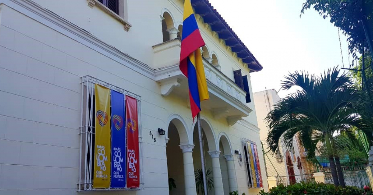 Embajada de Colombia en La Habana © Sitio web / Embajada de Colombia en La Habana