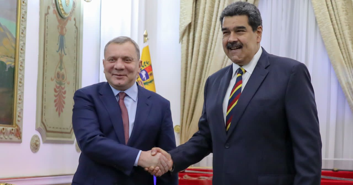 Yuri Borisov y Nicolás Maduro © Twitter Nicolás Maduro