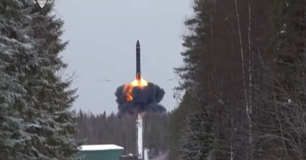 Ejercicios nucleares de Rusia © Captura de video de YouTube de Diario Gestión