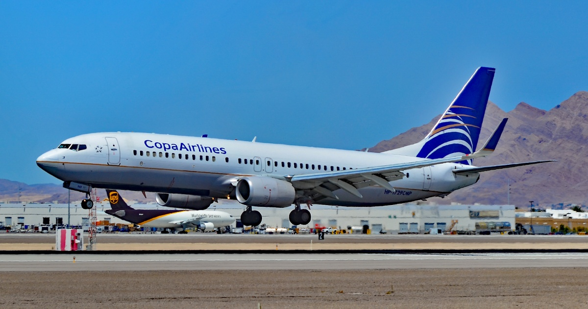 Avión de la aerolínea panameña Copa Airlines (imagen de referencia) © Flickr/ Tomás del Coro