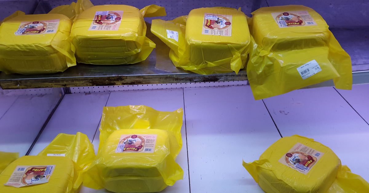 Venta de queso en Cuba, en tienda en MLC (imagen de referencia) © CiberCuba
