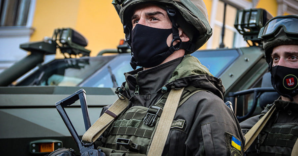 Soldados ucranianos © Twitter/ @ng_ukraine 