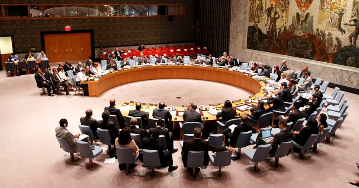 Consejo de Seguridad de la ONU, en Nueva York © Wikimedia Commons / Cancillería Ecuador