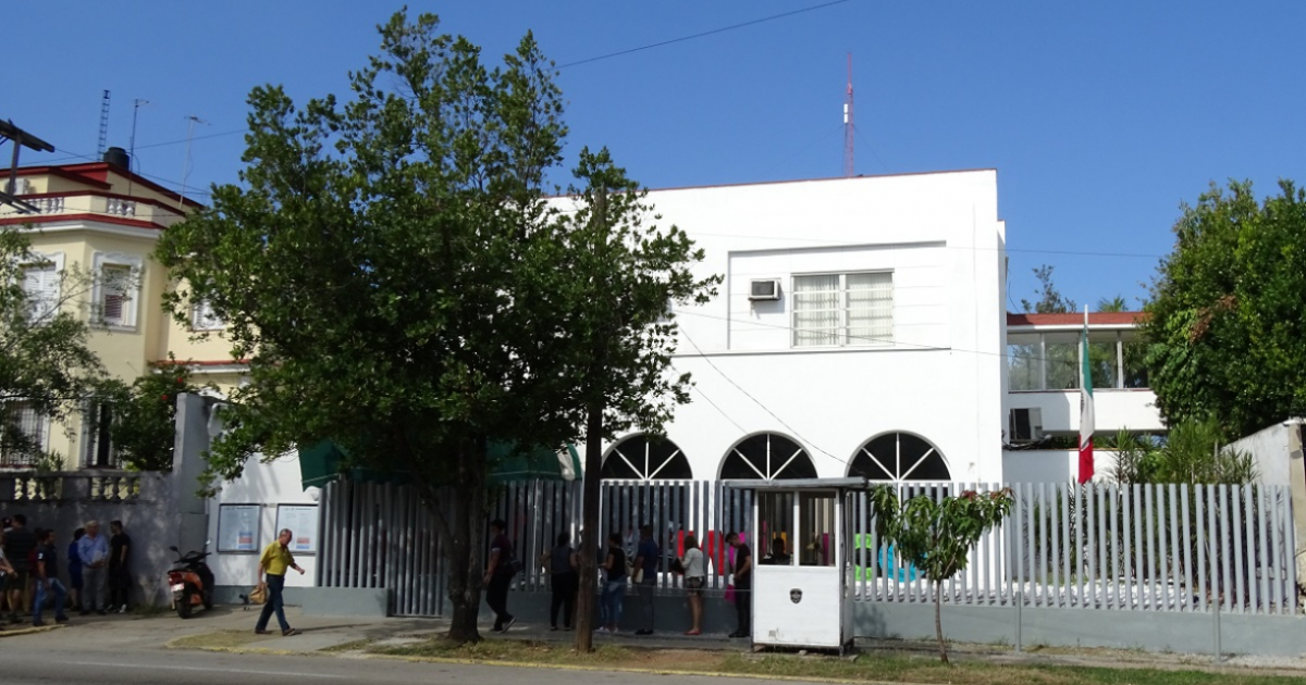 embajada de México en Cuba © CiberCuba 