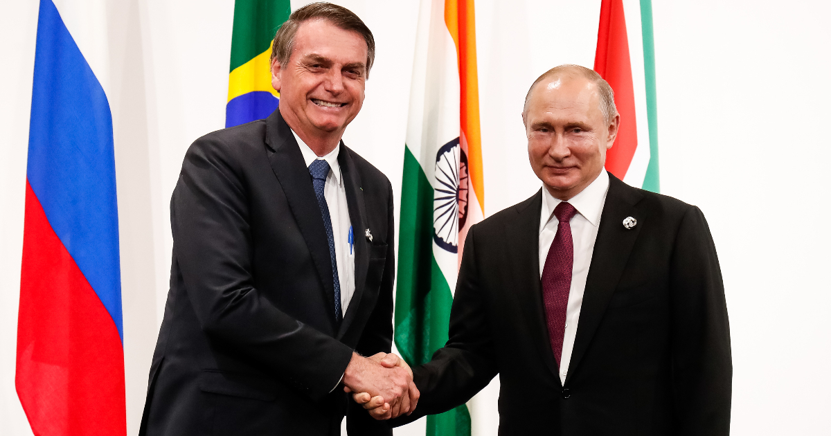 Bolsonaro y Putin en 2019 © Flickr / Palácio do Planalto