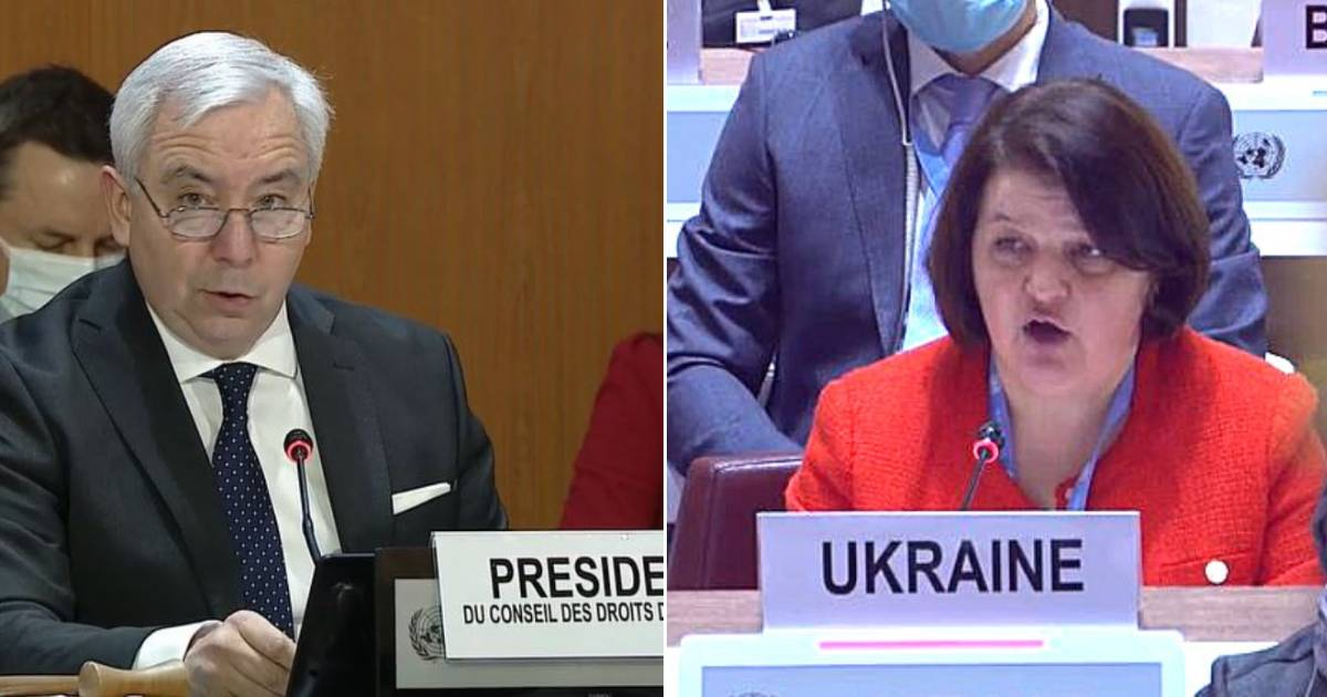 Consejo de Derechos Humanos de la ONU debate sobre crisis en Ucrania © ONU en Twitter
