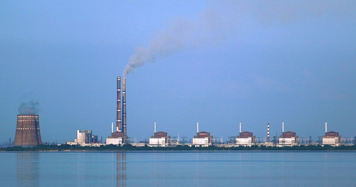 La central nuclear de Zaporizhia, la mayor central nuclear de Europa © 