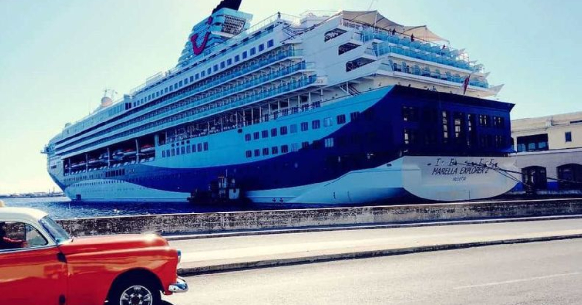 Crucero británico Marella Explorer 2 © Twitter La Habana Travel 