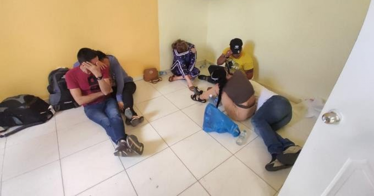 Cubanos detenidos en Dominicana © Policía local