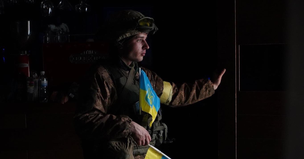 Soldado de Ucrania © Twitter Ministerio de Defensa de Ucrania