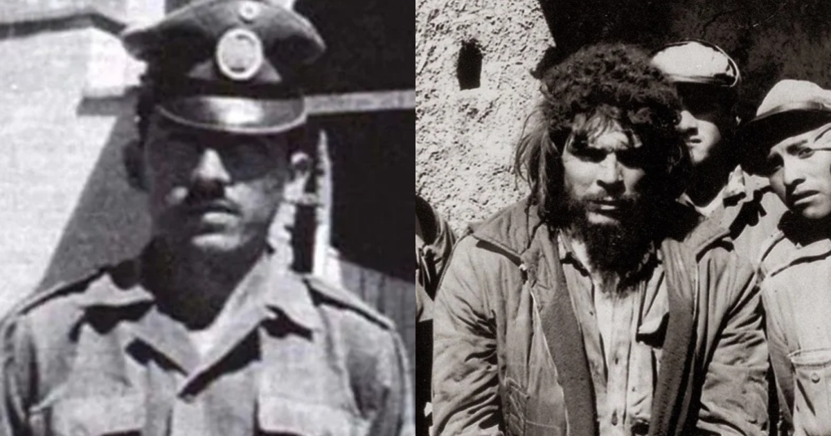 Mario Terán Salazar y el Che Guevara tras ser capturado en Bolivia © Shorthand Social