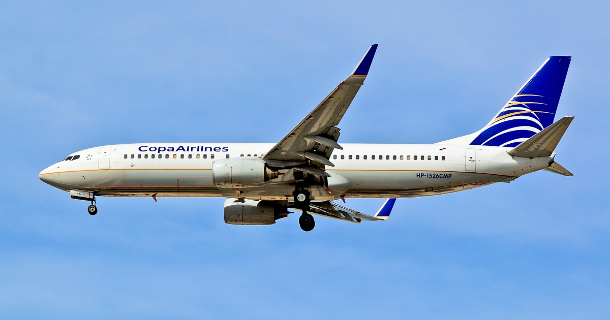 Avión de Copa Airlines (imagen de referencia) © 