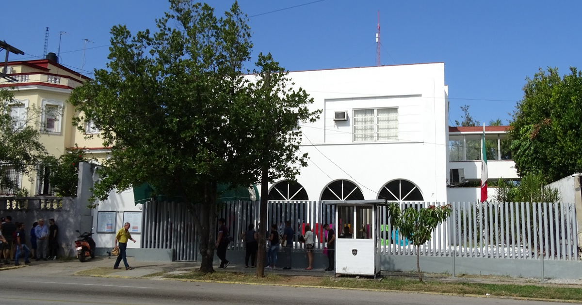 Embajada de México en La Habana. © CiberCuba 