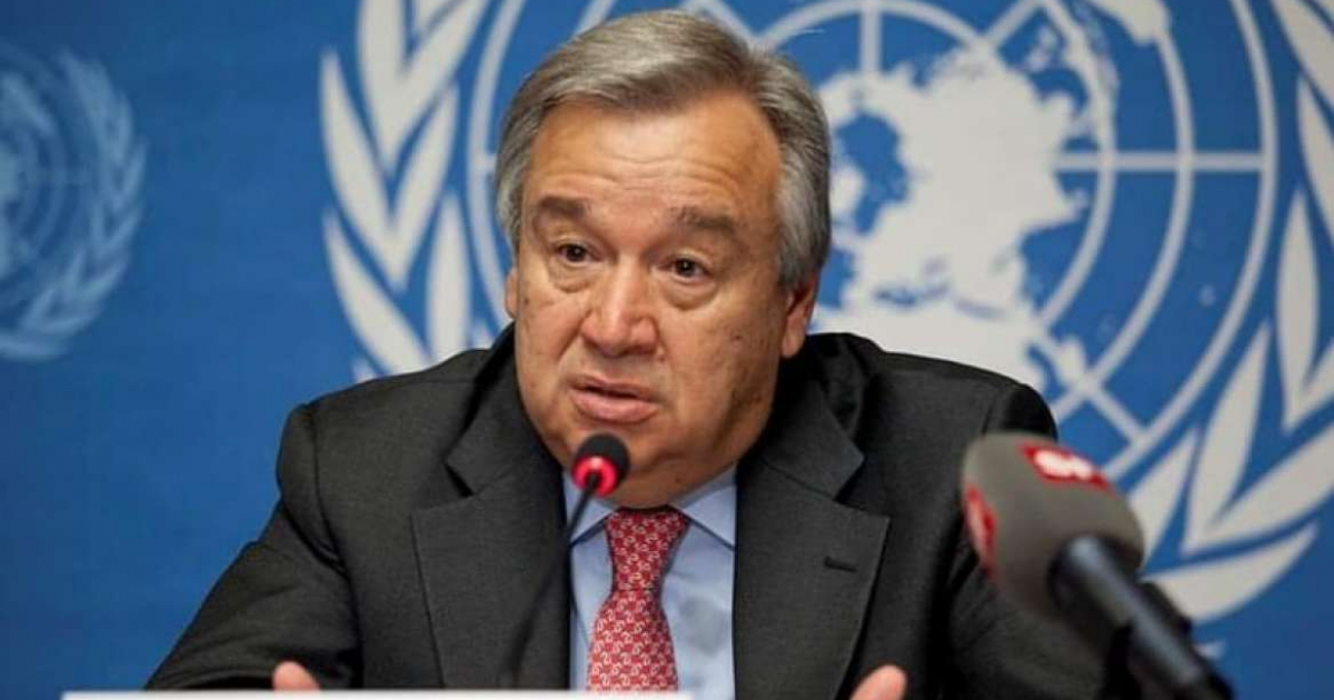Antonio Guterres, secretario general de la ONU © Wikimedia Commons