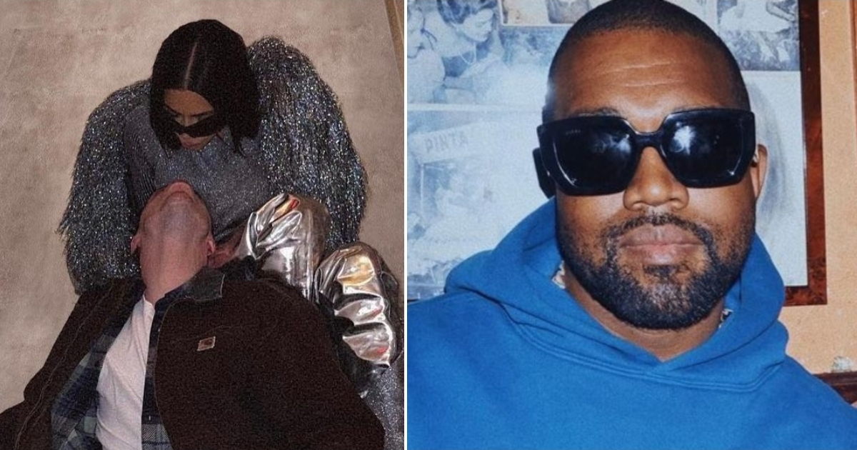 Kim Kardashian con Pete Davidson, Kanye West © Instagram / Kim Kardashian