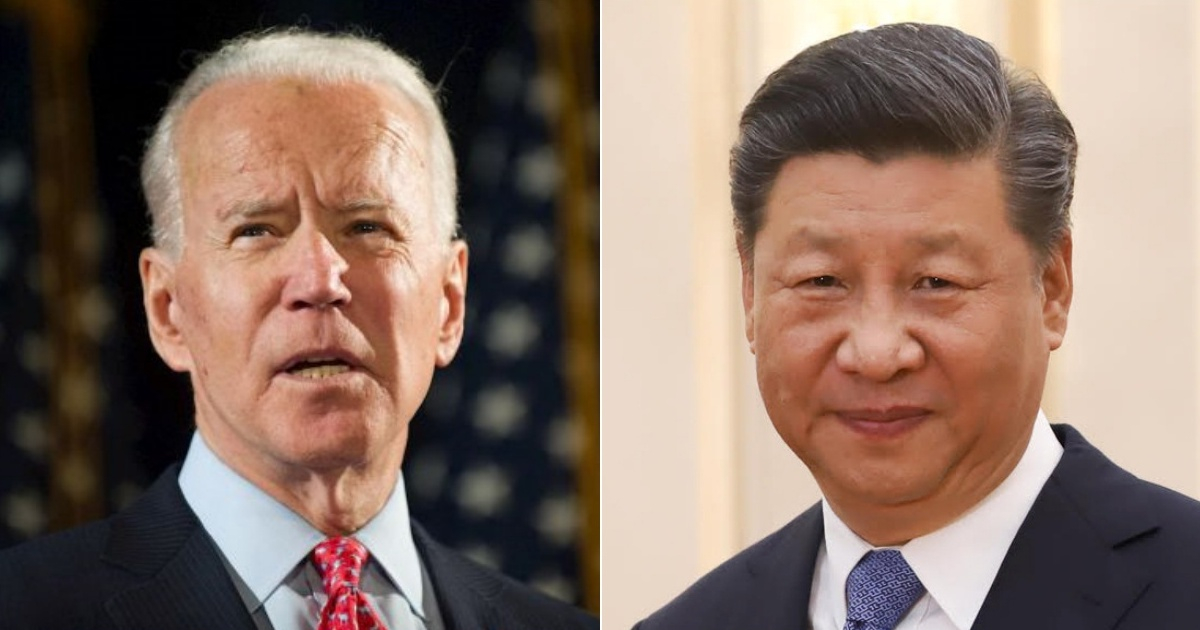 Joe Biden (i) y Xi Jinping (d) © Twitter/Potus-Wikipedia