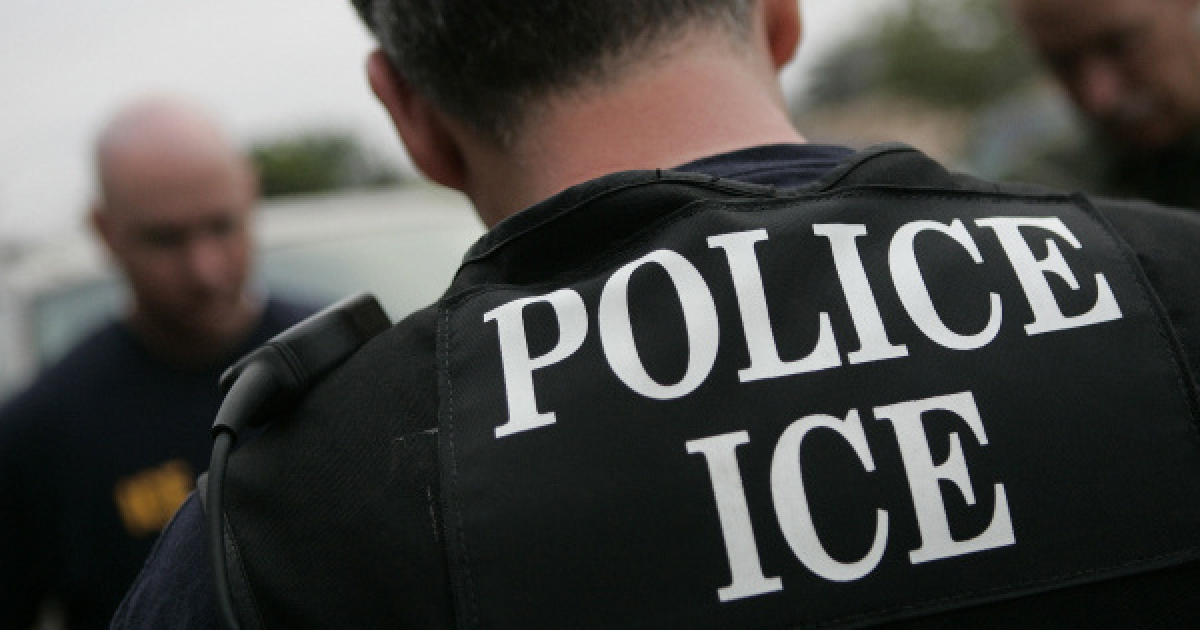 Policía migratoria de EE.UU. © ICE