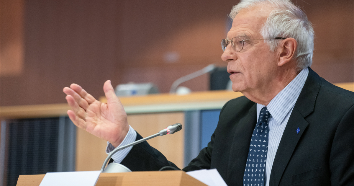 Josep Borrell, Alto Representante de la Unión Europea para Asuntos Exteriores y Política de Seguridad © Wikimedia commons/ Parlamento europeo