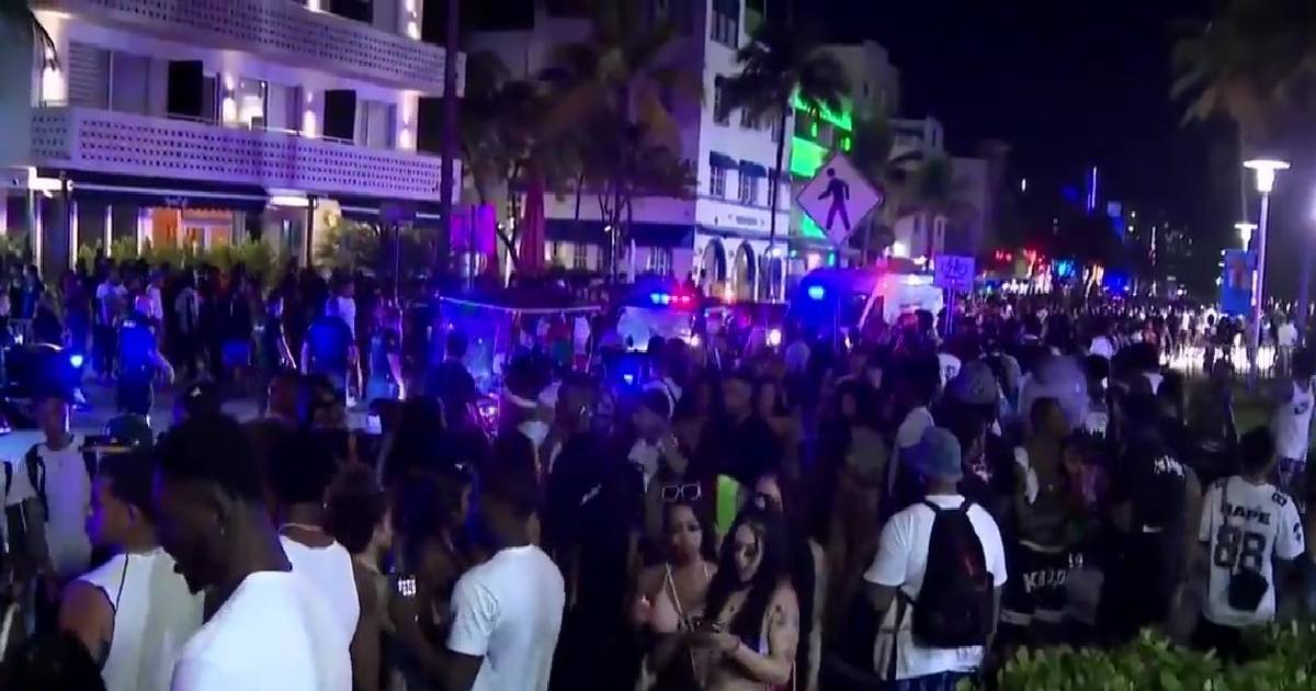 Spring Break en Miami Beach © Captura de video / Local10News