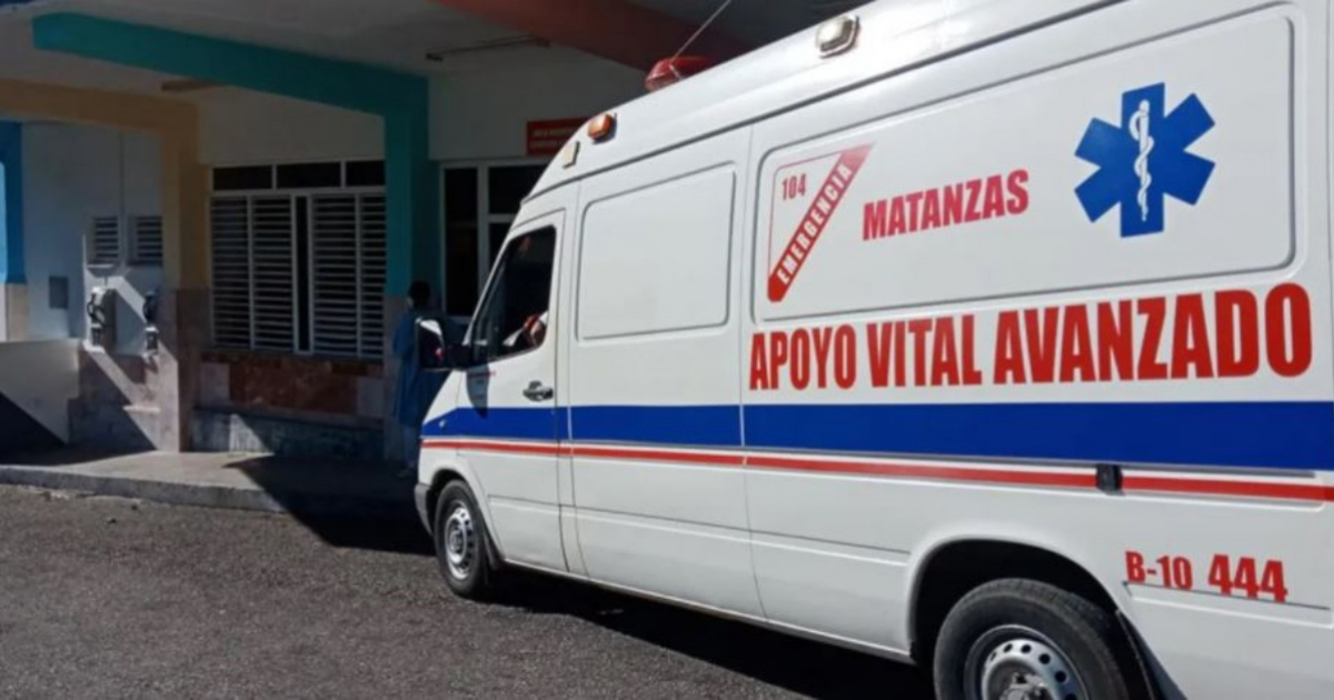 Ambulancia en Matanzas (imagen de referencia) © TVYumurí.cu