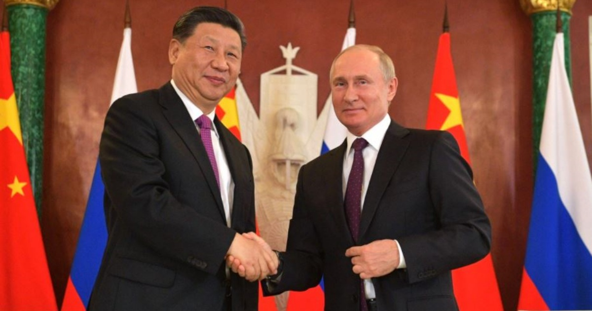 Xi Jinping y Vladímir Putin © Wikimedia