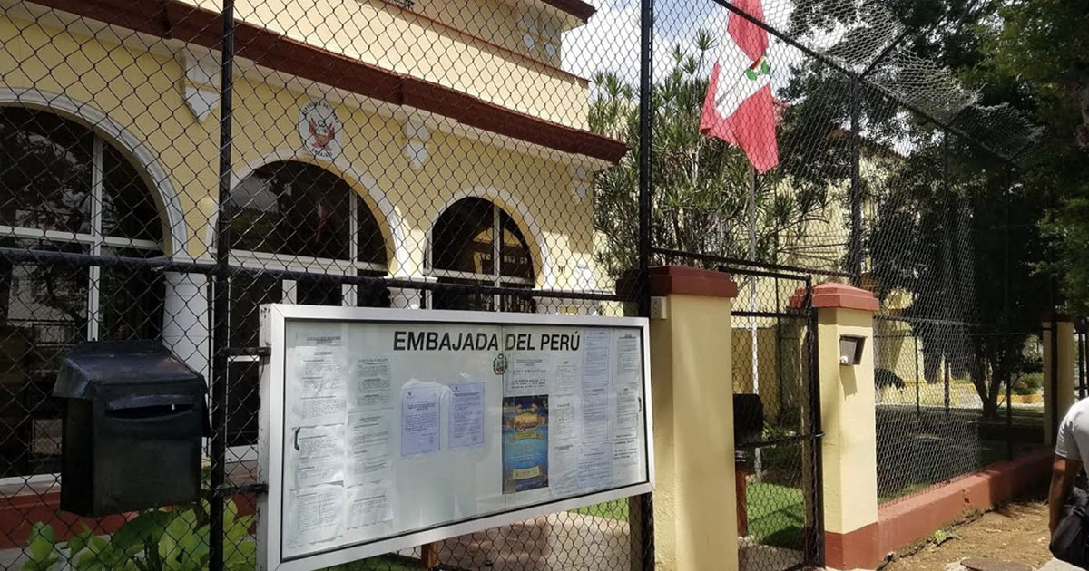Embajada de Perú en La Habana © Wikimedia Commons