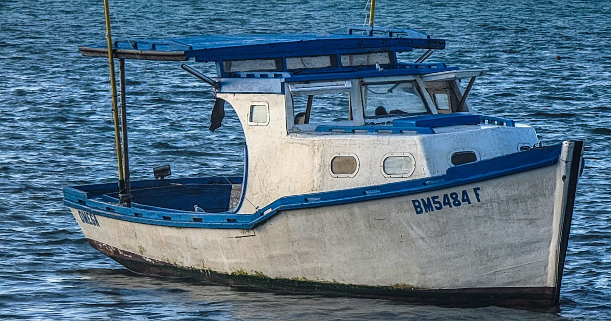 Embarcación de balseros cubanos © Chief Patrol Agent Thomas G. Martin/ Twitter