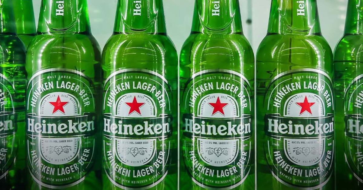 Cerveza Heineken © Twitter/ Heineken