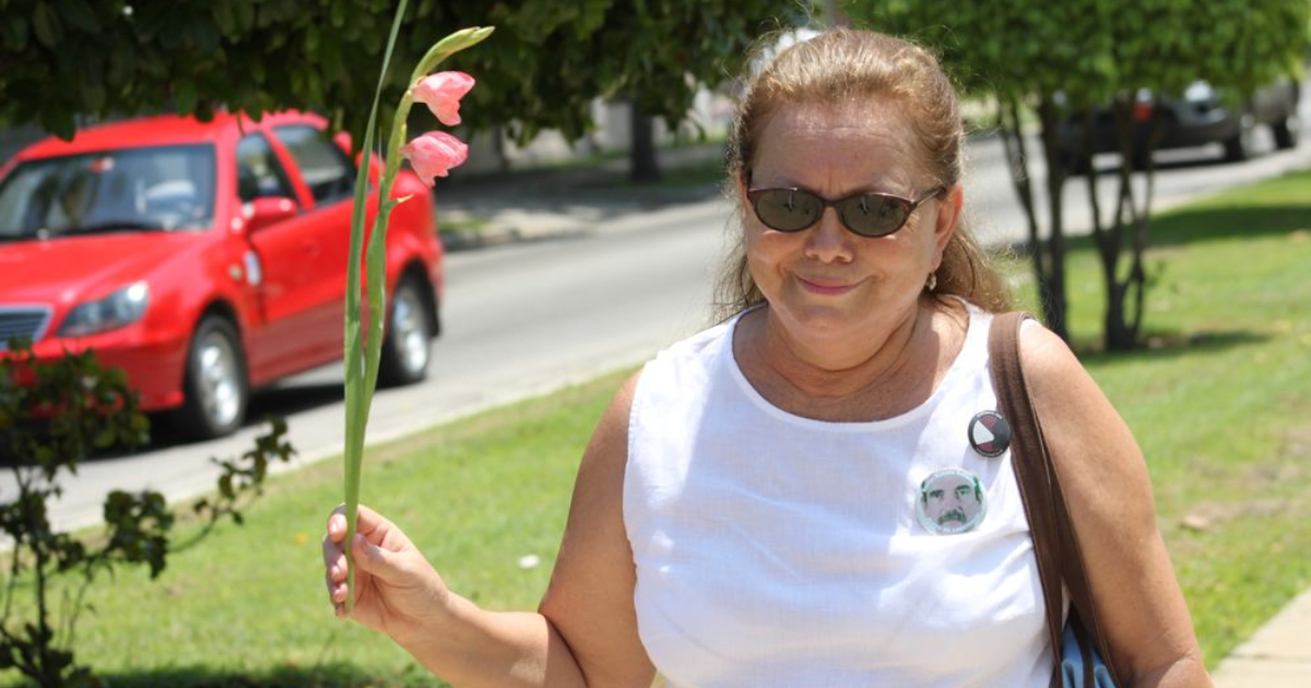 Laura Pollán, líder fundadora de las Damas de Blanco, fallecida en 2011 © Oliet Rodríguez/Blog "Historias cubanas"