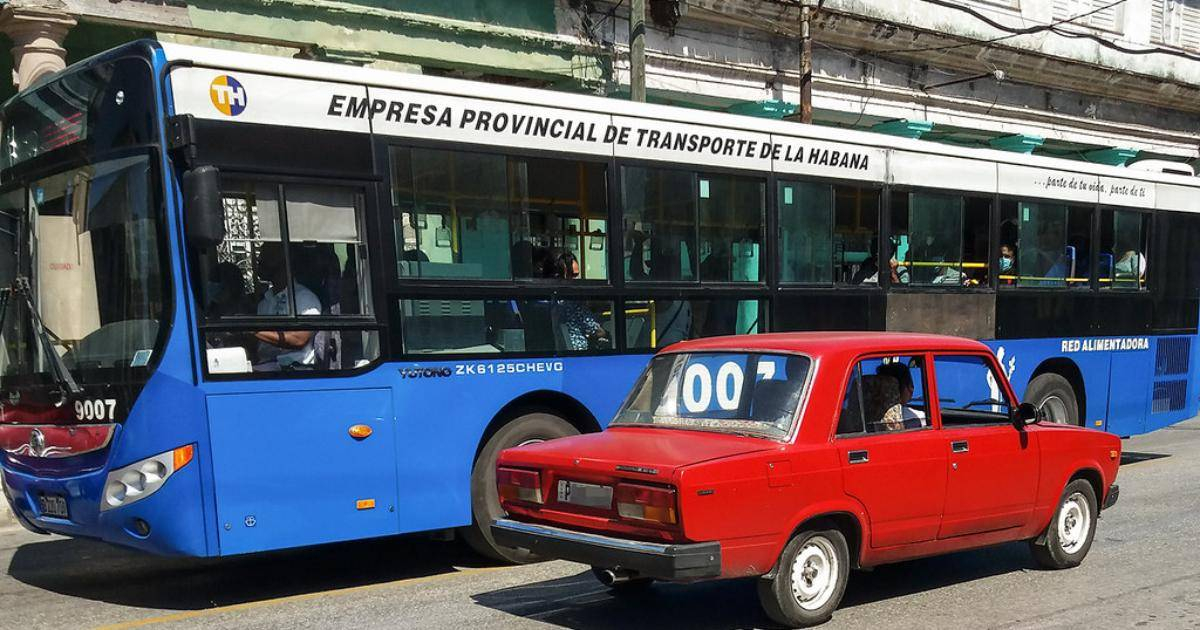 Ómnibus en La Habana © CiberCuba