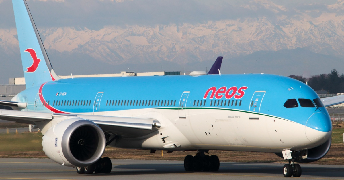Avión de Neos Air © Wikimedia