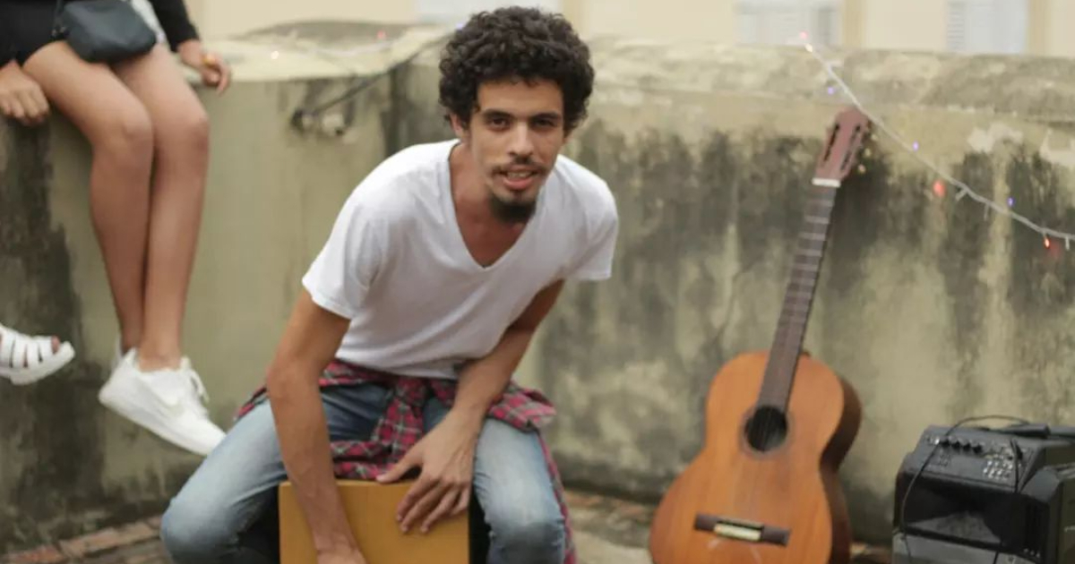 El músico y estudiante universitario Abel Lescay. © Facebook/ Abel Lescay