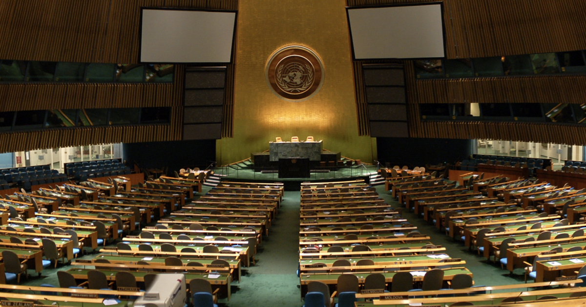 Asamblea General de las Naciones Unidas © Wikimedia Commons