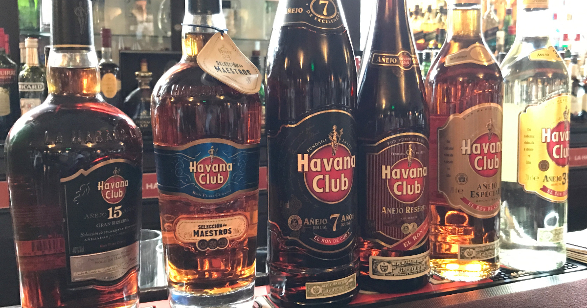 Botellas de Havana Club (Imagen de referencia) © CiberCuba