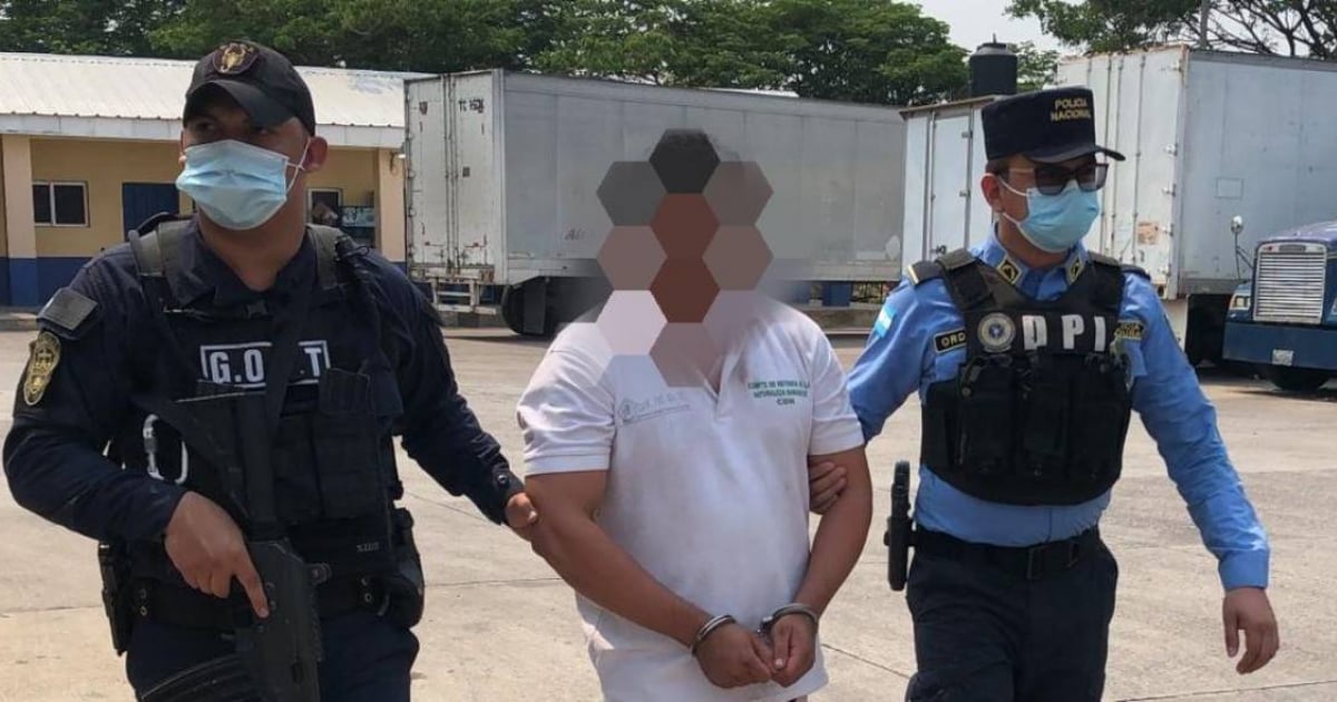 Policía de Honduras detiene a presunto traficante de personas © Policía Nacional de Honduras