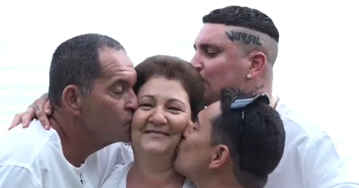 Osmani García y su familia © Instagram/Osmani García