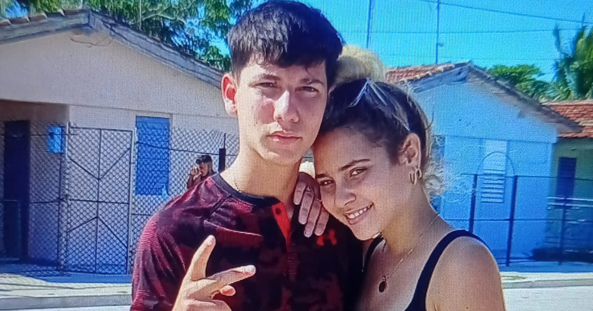 La pareja de adolescentes cubanos en paradero desconocido © Foto: Facebook