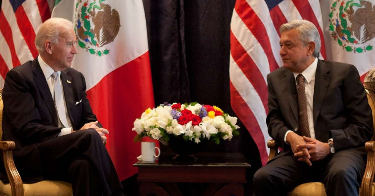 Joe Biden y Andrés Manuel López Obrador © Flickr / USEmbassyMEX