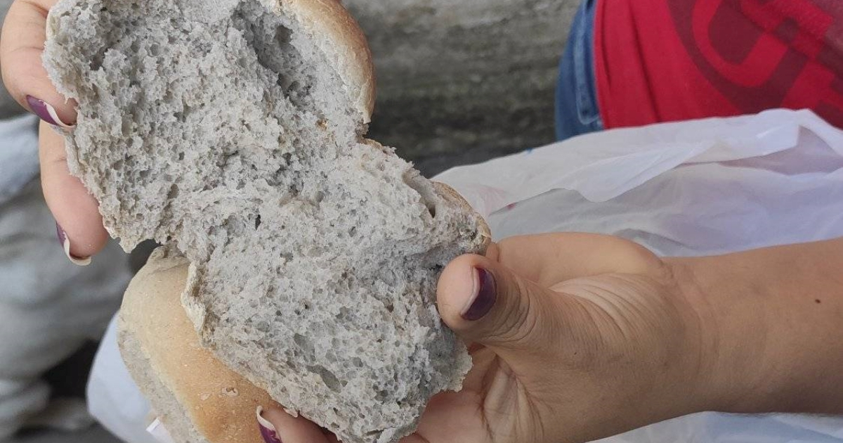El pan que le vendieron a los habitantes de Taguasco © Facebook / Indira Suárez