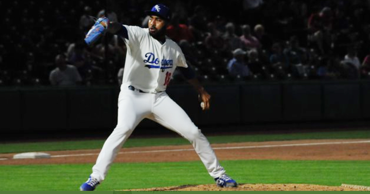 Núñez, a su paso por los Dodgers © @francysromeroFR