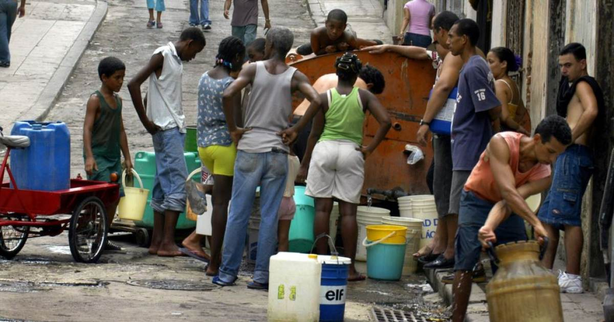 Casi un millón de cubanos tienen problemas para acceder a agua potable © infolatam.com