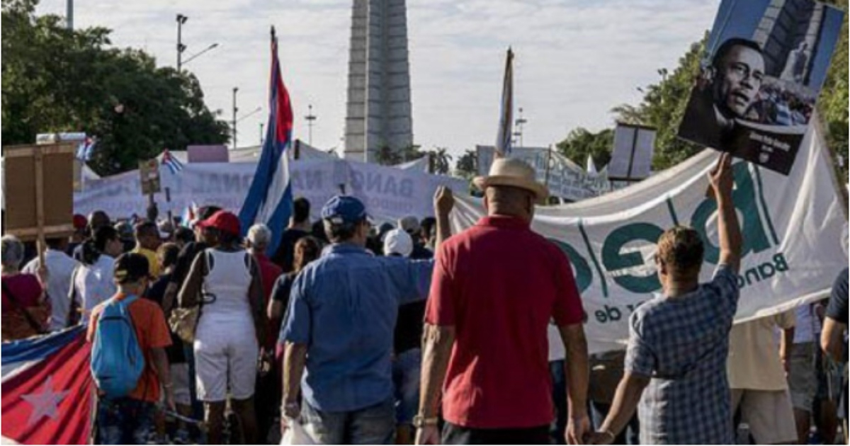 Desfile Primero de Mayo en La Habana (imagen de referencia) © Cubadebate