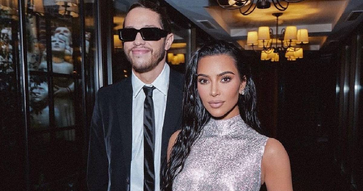 Kim Kardashian y Pete Davidson © Instagram / Kim Kardashian 