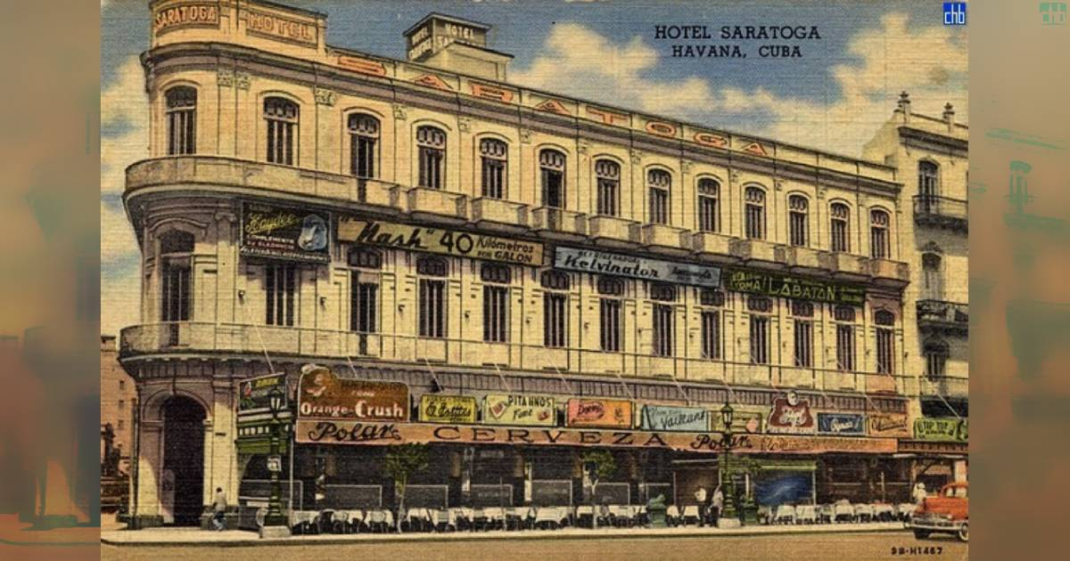 Hotel Saratoga © Postal