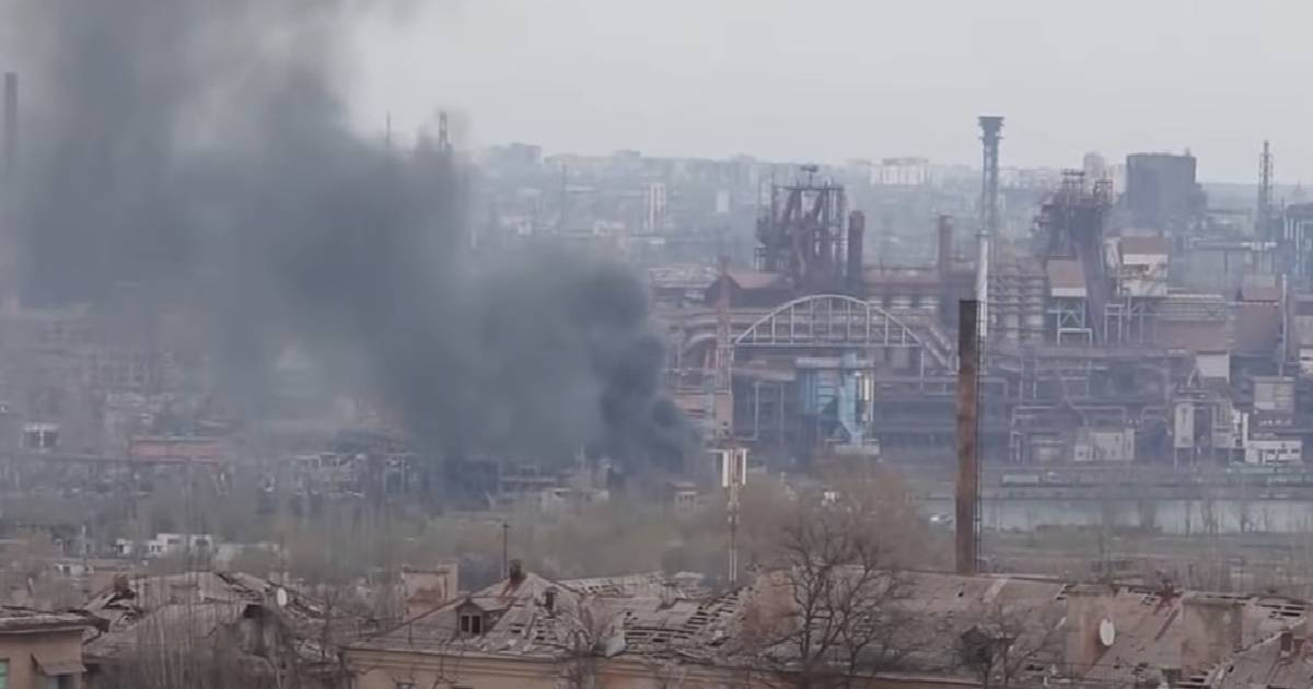 Planta siderúrgica de Azovstal, en Mariúpol © Captura de pantalla / YouTube Euronews