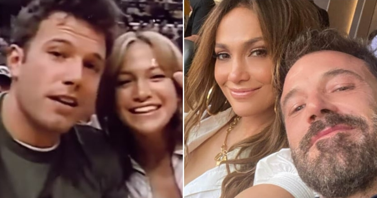 Jennifer Lopez y Ben Affleck hace 19 años y ahora © Redes sociales de la artista