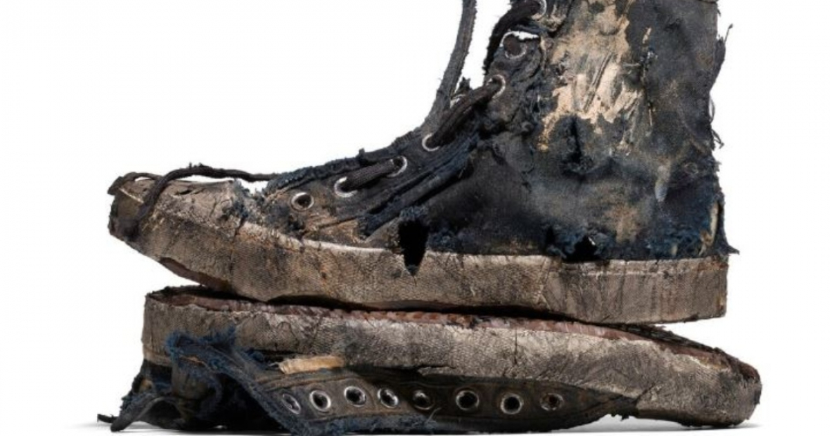 Paris Sneakers: Así son las zapatillas "destruidas" Balenciaga que valen casi 2 mil dólares