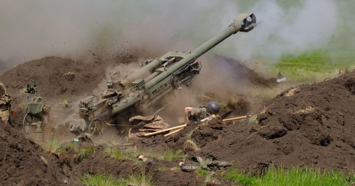  Artilleros del ejercito ucraniano © Twitter / Defence of Ukraine